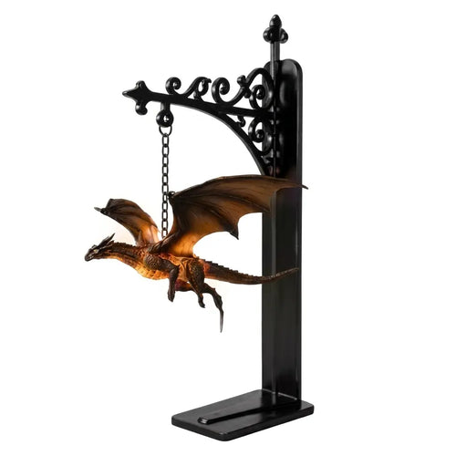 Dragon Book Shelf Lamp