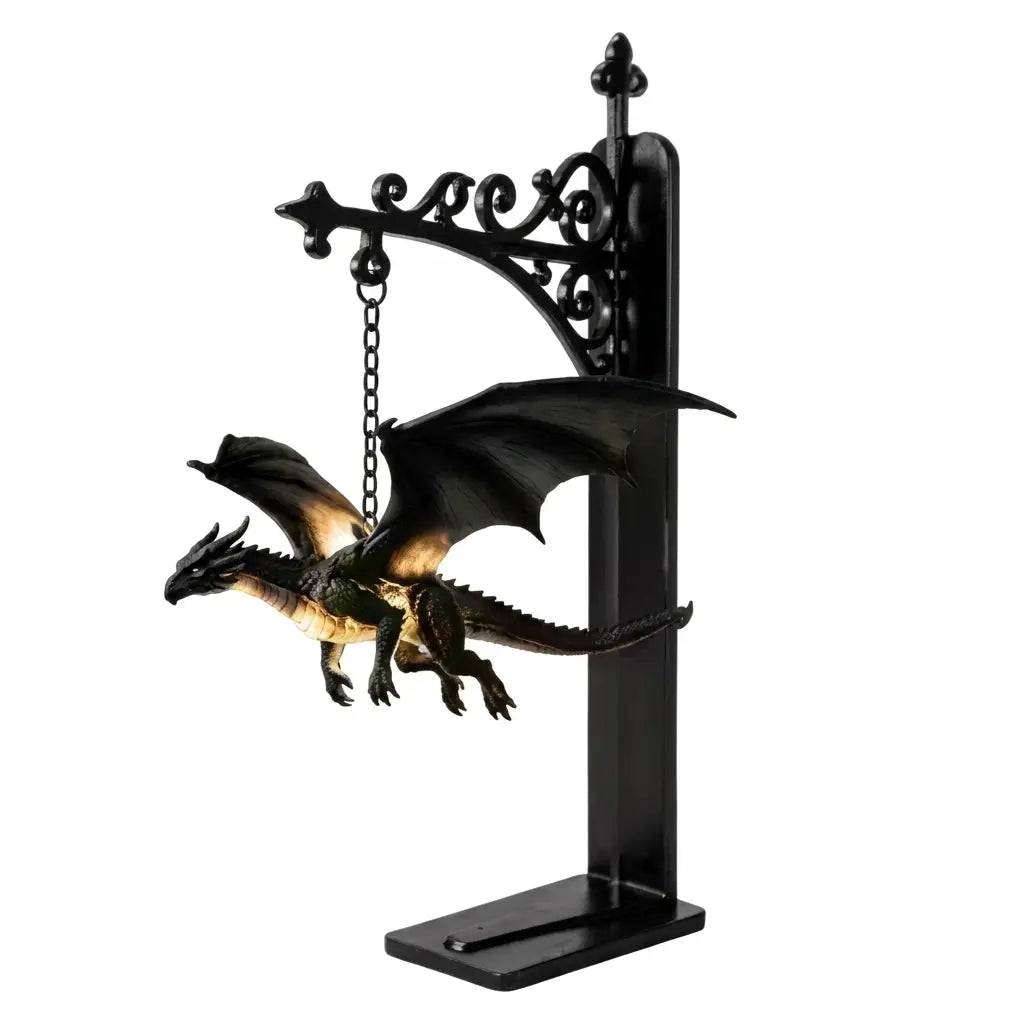 Dragon Book Shelf Lamp